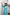 Sky Blue Solid Twisted Detail Kurta Set