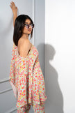 Mint Green Floral Off Shoulder Co-ord Set