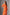 Orange Floral printed Midi Dress With Asymmetric Hemline