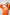 Orange Floral Print Kurta Set with High Low Hemline