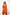 Orange Floral Print Kurta Set with High Low Hemline