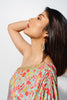 One Shoulder Floral Printed Tunic Set