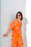 Floral Printed Kaftaan