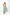 Long Drape Dress With Floral Printed Jacket