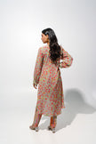 Mint Green Foral Printed Tunic Set