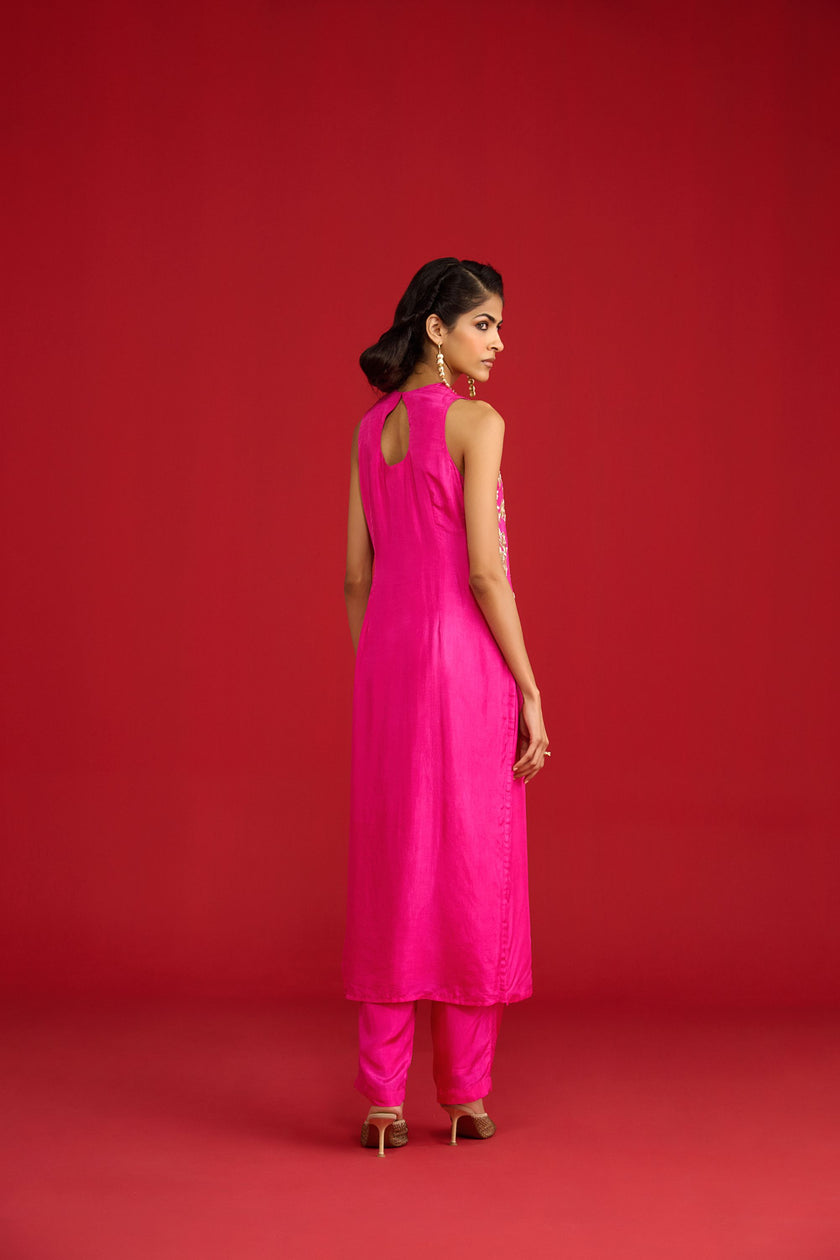 Pink Kurta Set