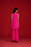 Pink Short Kurta Set