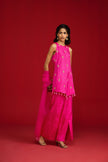 Pink Short Kurta Set