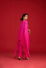 Pink Cape Kurta Set
