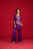 Purple Festive Co-ord Set