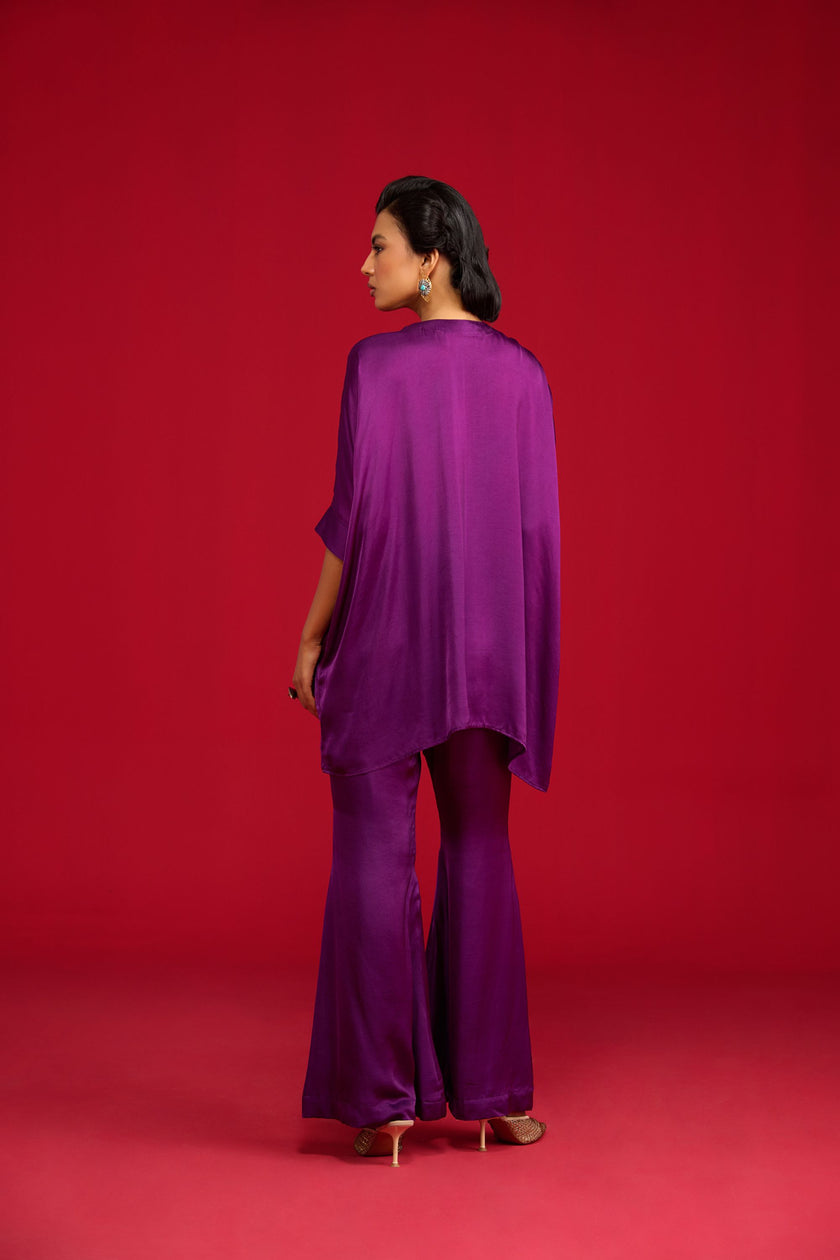 Purple Festive Co-ord Set