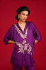 Purple Festive Co-ord Set