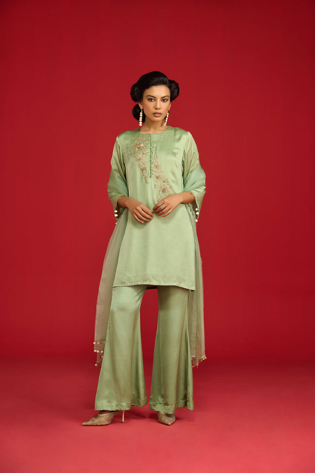 Sage Green Kurta Set