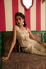 Ivory Corset And Draped Skirt Set
