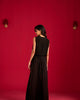 Black  jumpsuit and jacket set.