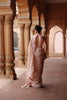 Pink  Dupion Silk Printed Saree